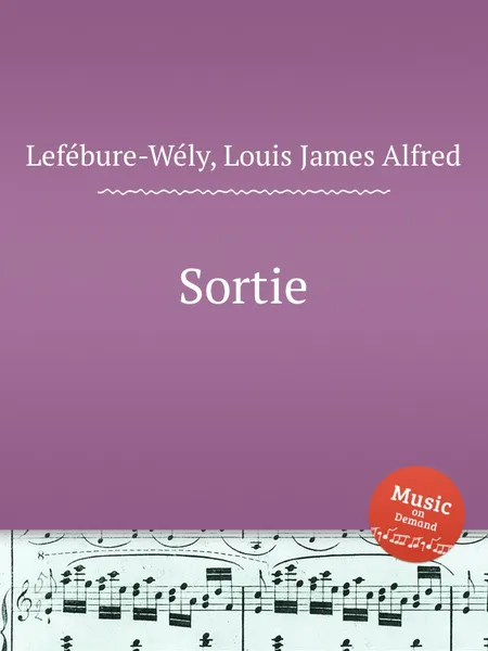 Обложка книги Sortie, L.J. Lefébure-Wély