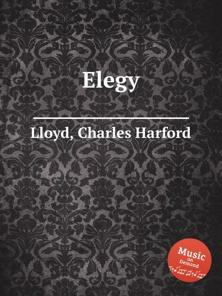 Обложка книги Elegy, C.H. Lloyd