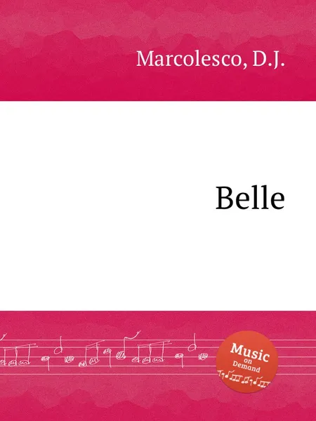 Обложка книги Belle, D.J. Marcolesco