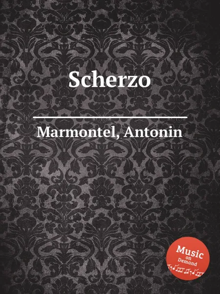 Обложка книги Scherzo, A. Marmontel