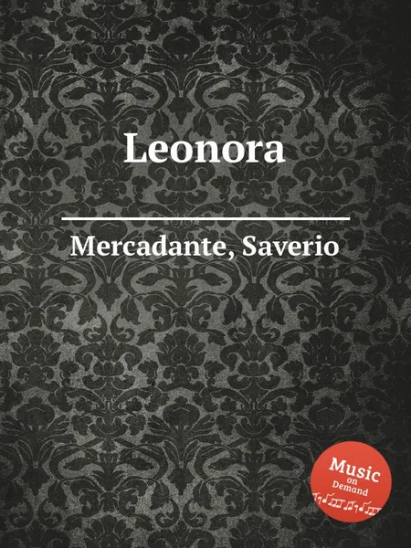 Обложка книги Leonora, S. Mercadante