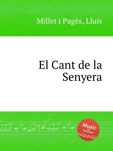 Обложка книги El Cant de la Senyera, L.M. Pagès