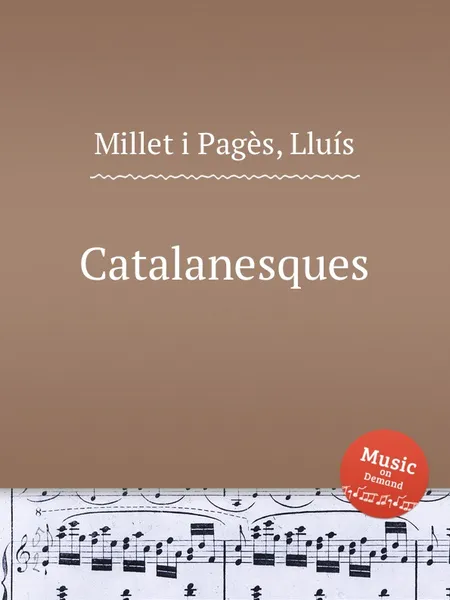 Обложка книги Catalanesques, L.M. Pagès