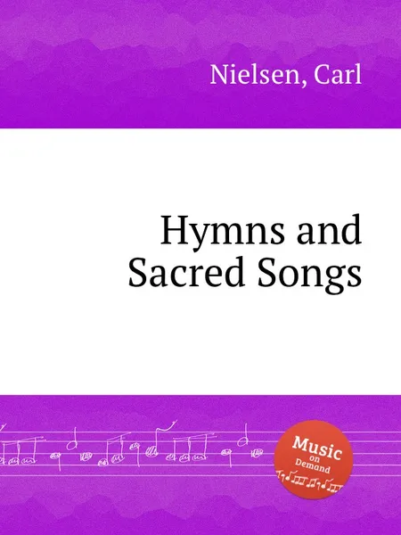 Обложка книги Hymns and Sacred Songs, C. Nielsen