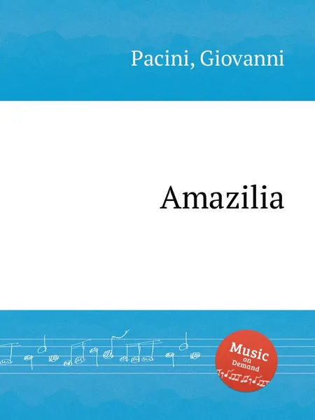 Обложка книги Amazilia, G. Pacini