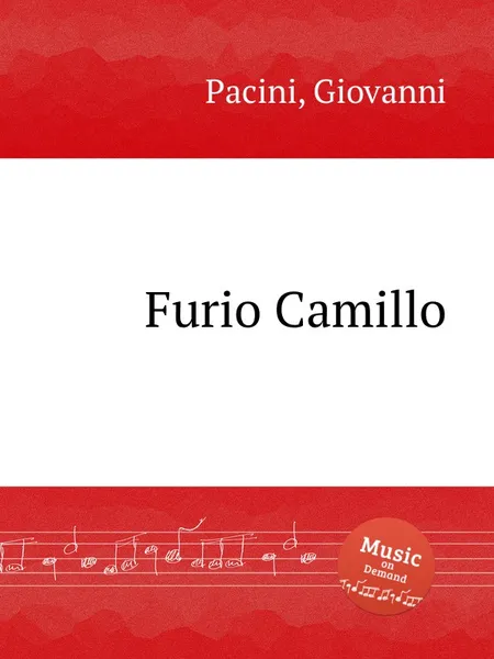 Обложка книги Furio Camillo, G. Pacini