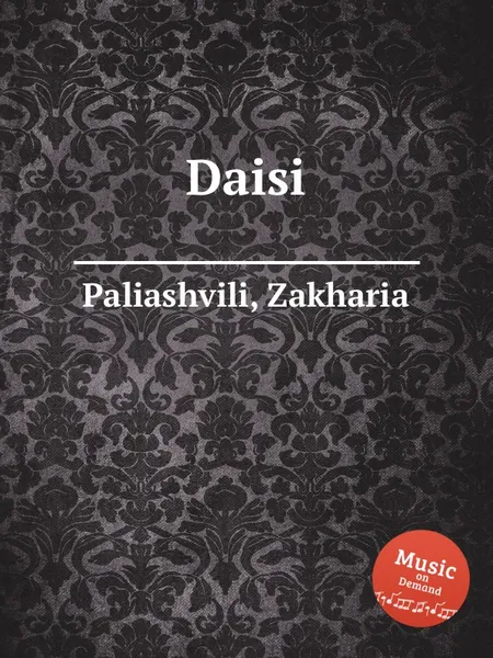 Обложка книги Daisi, Z. Paliashvili