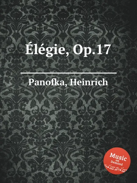 Обложка книги Elegie, Op.17, H. Panofka