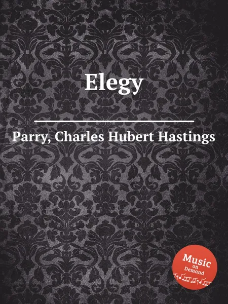 Обложка книги Elegy, C.H. Parry