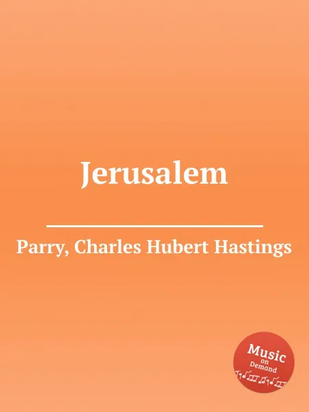 Обложка книги Jerusalem, C.H. Parry