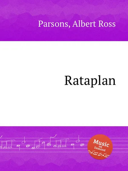 Обложка книги Rataplan, A.R. Parsons