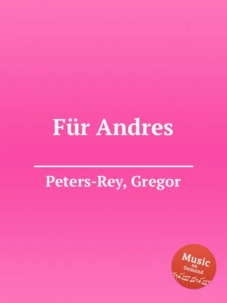 Обложка книги Fur Andres, G. Peters-Rey