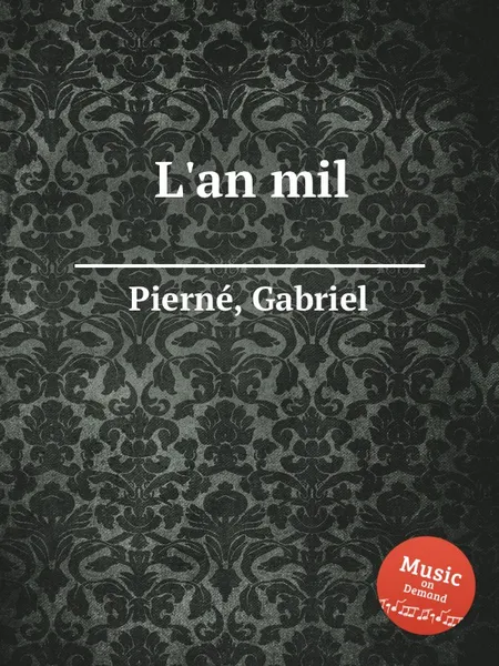 Обложка книги L'an mil, G. Pierné