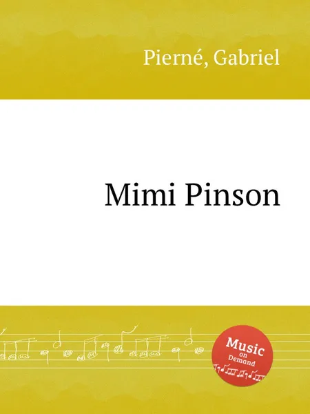 Обложка книги Mimi Pinson, G. Pierné