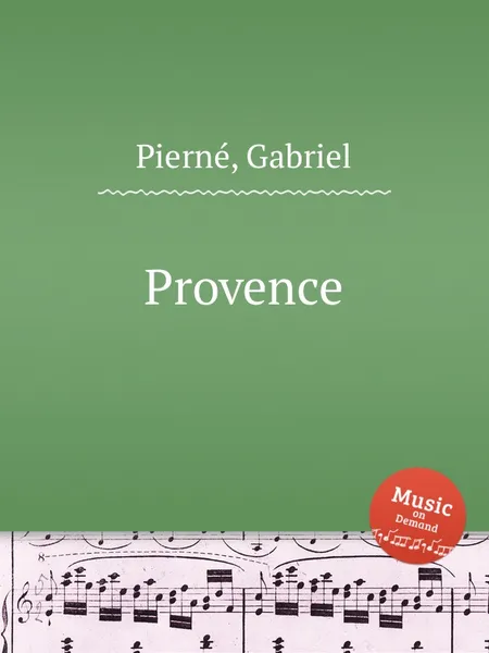 Обложка книги Provence, G. Pierné