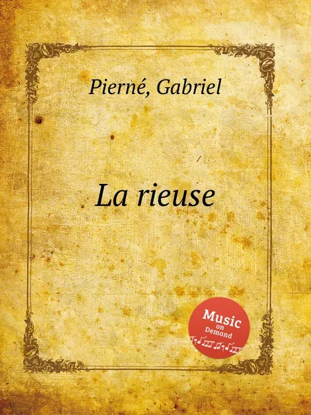 Обложка книги La rieuse, G. Pierné