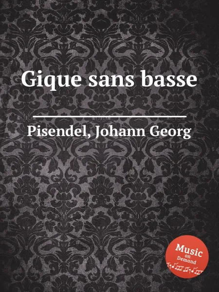 Обложка книги Gique sans basse, J.G. Pisendel