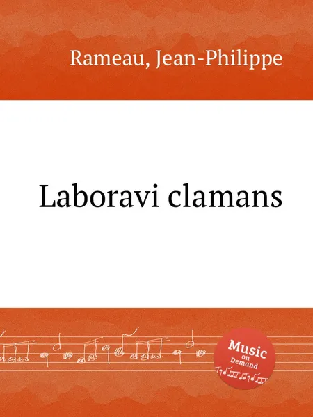 Обложка книги Laboravi clamans, J. Rameau