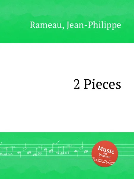 Обложка книги 2 Pieces, J. Rameau