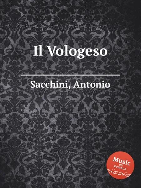 Обложка книги Il Vologeso, A. Sacchini