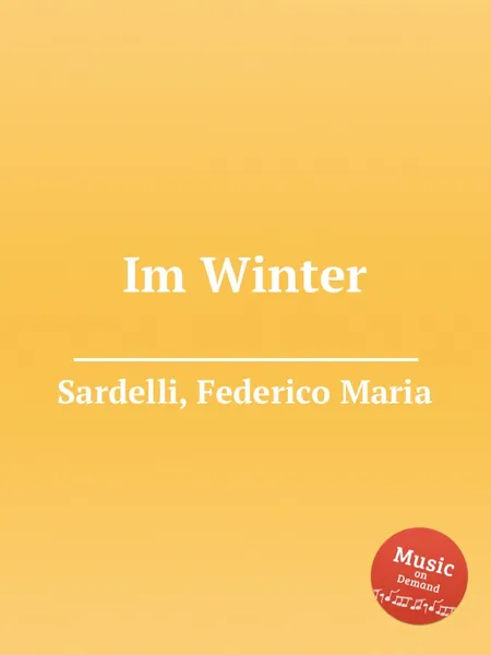 Обложка книги Im Winter, F.M. Sardelli