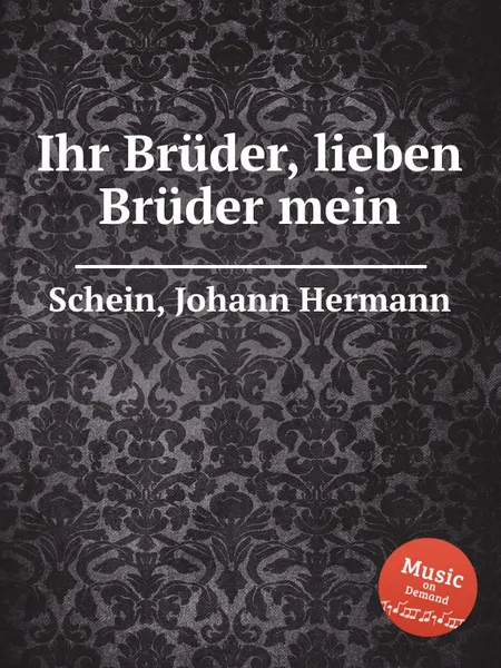 Обложка книги Ihr Bruder, lieben Bruder mein, J.H. Schein