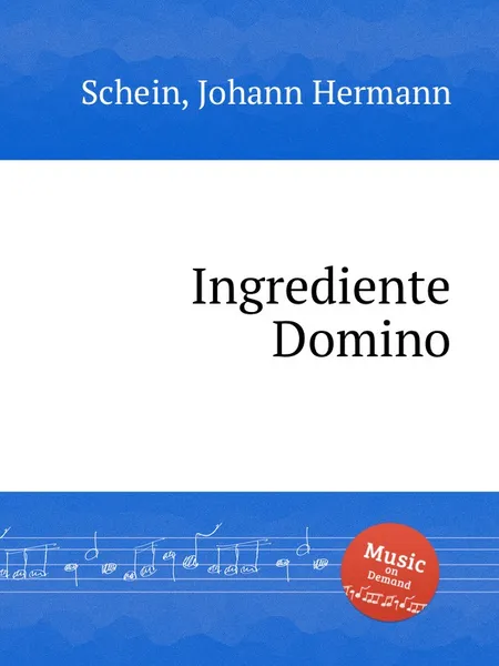 Обложка книги Ingrediente Domino, J.H. Schein