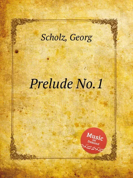 Обложка книги Prelude No.1, G. Scholz