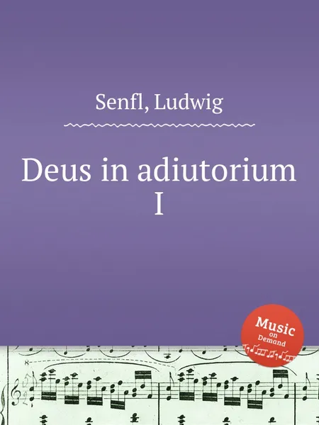 Обложка книги Deus in adiutorium I., L. Senfl