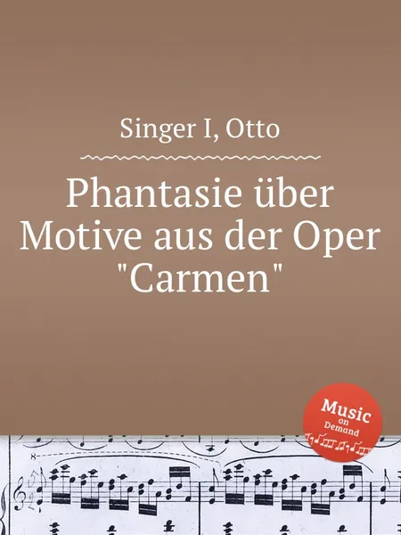 Обложка книги Phantasie uber Motive aus der Oper 