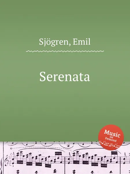 Обложка книги Serenata, E. Sjоgren