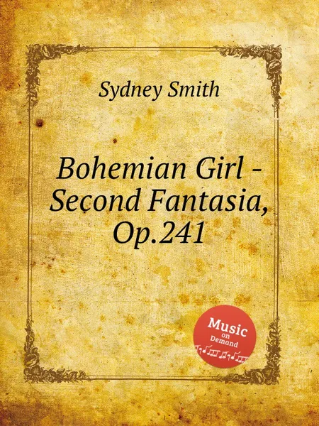 Обложка книги Bohemian Girl - Second Fantasia, Op.241, S. Smith