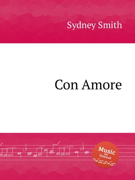 Обложка книги Con Amore, S. Smith