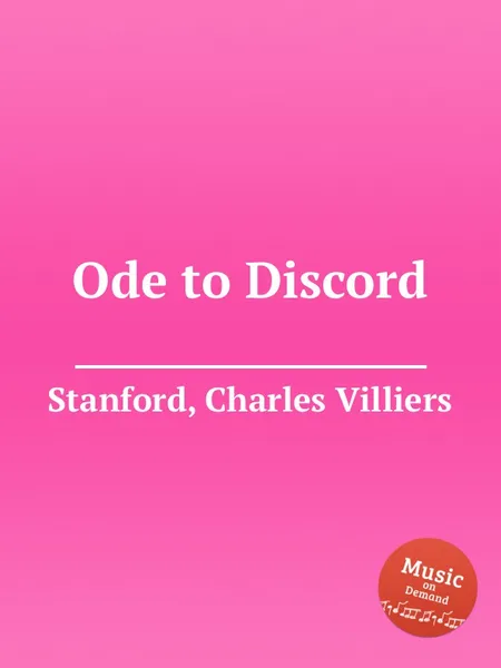 Обложка книги Ode to Discord, C.V. Stanford