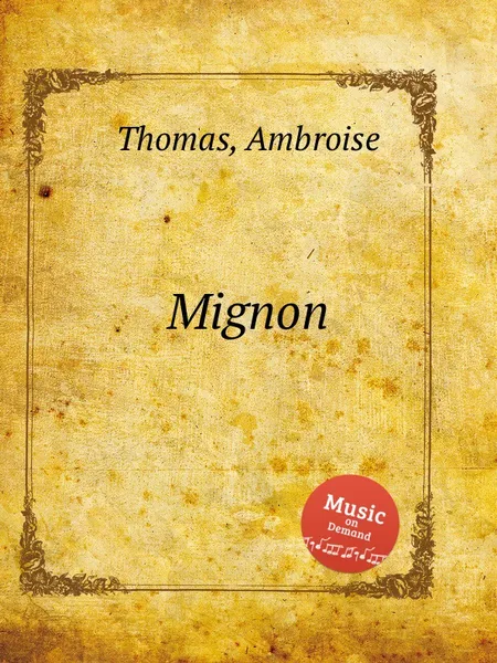 Обложка книги Mignon, A. Thomas