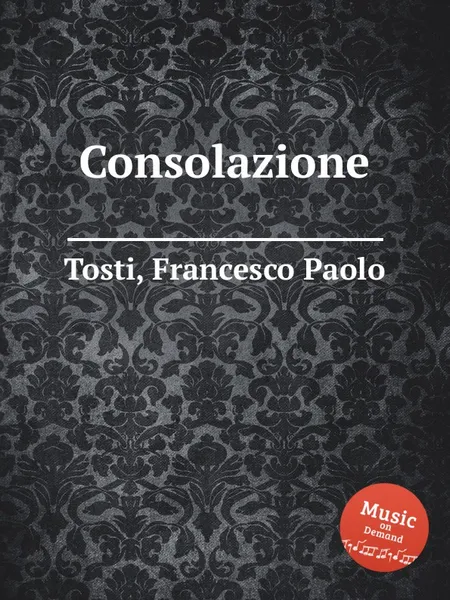 Обложка книги Consolazione, F.P. Tosti