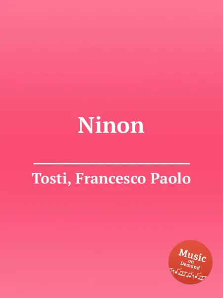 Обложка книги Ninon, F.P. Tosti