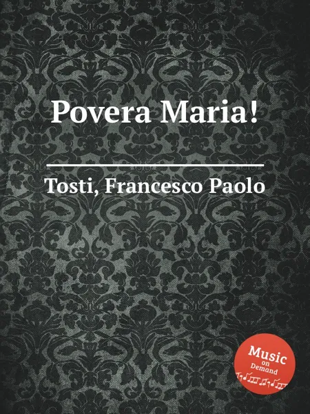 Обложка книги Povera Maria!, F.P. Tosti