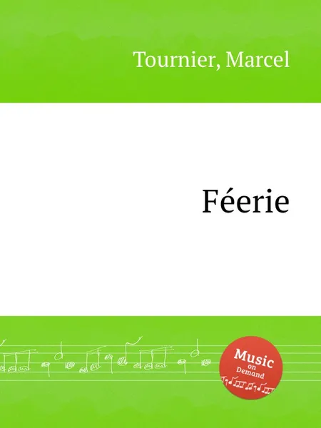 Обложка книги Fеerie, M. Tournier