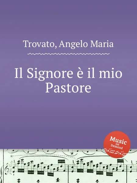 Обложка книги Il Signore е il mio Pastore, A.M. Trovato