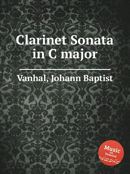 Обложка книги Clarinet Sonata in C major, J.B. Vanhal