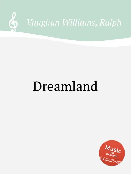 Обложка книги Dreamland, R.V. Williams