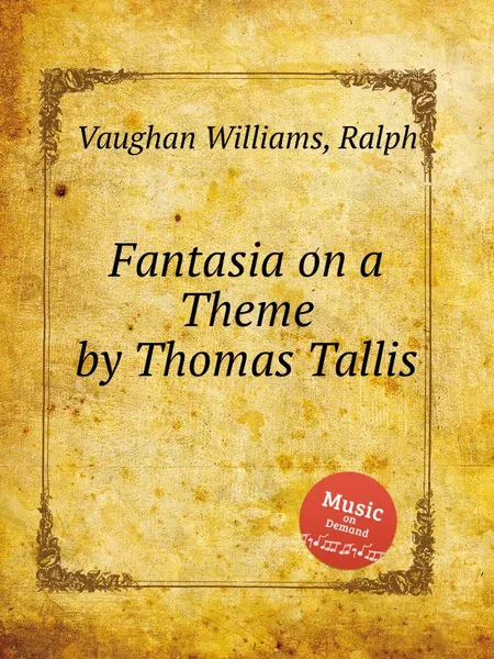 Обложка книги Fantasia on a Theme by Thomas Tallis, R.V. Williams