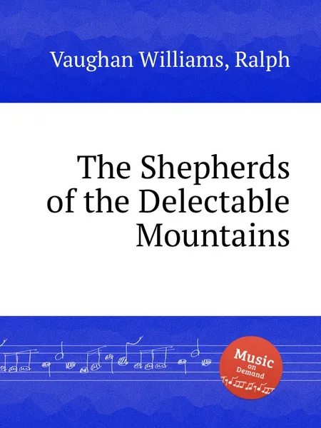 Обложка книги The Shepherds of the Delectable Mountains, R.V. Williams