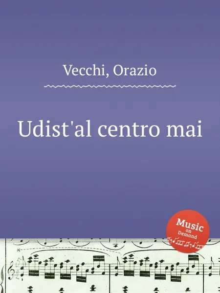 Обложка книги Udist'al centro mai, O. Vecchi