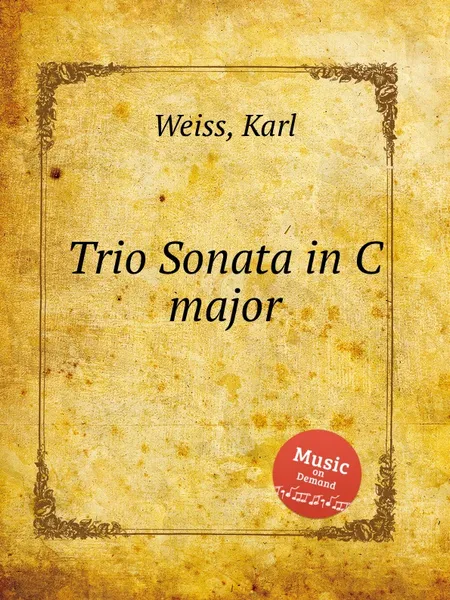 Обложка книги Trio Sonata in C major, K. Weiss