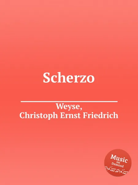 Обложка книги Scherzo, C.E. Weyse