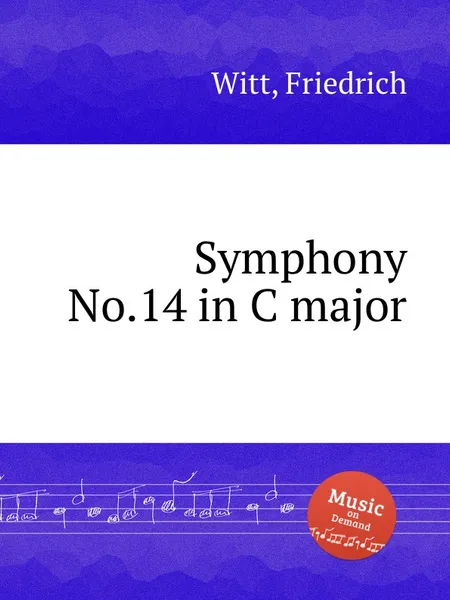 Обложка книги Symphony No.14 in C major, F. Witt