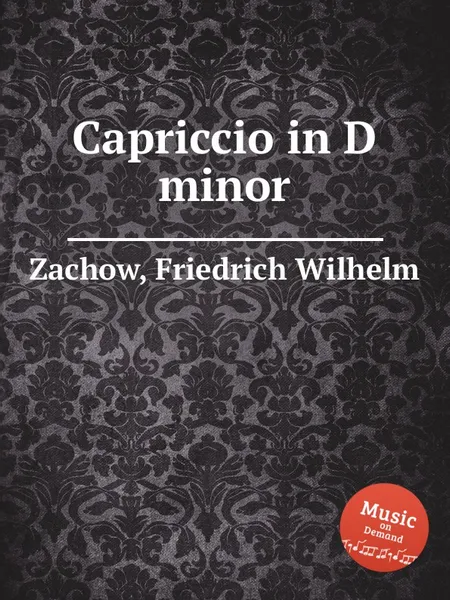 Обложка книги Capriccio in D minor, F.W. Zachow