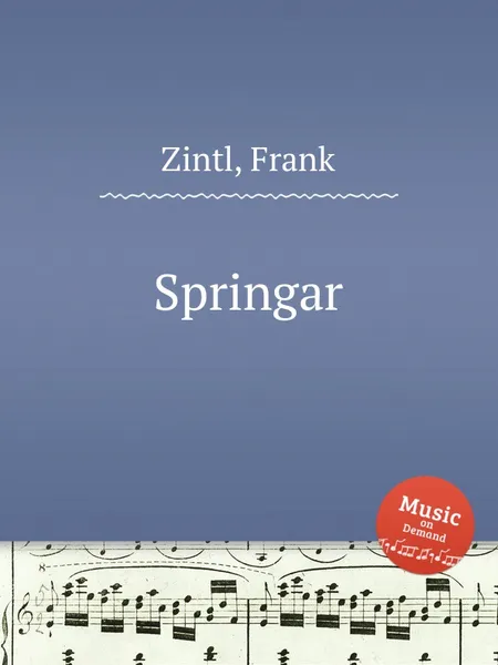 Обложка книги Springar, F. Zintl